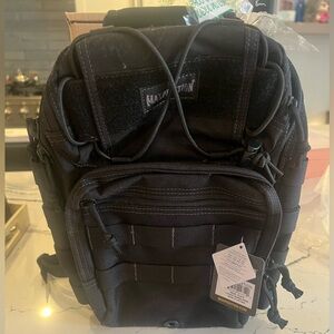 Maxpedition black hiking bag cross body